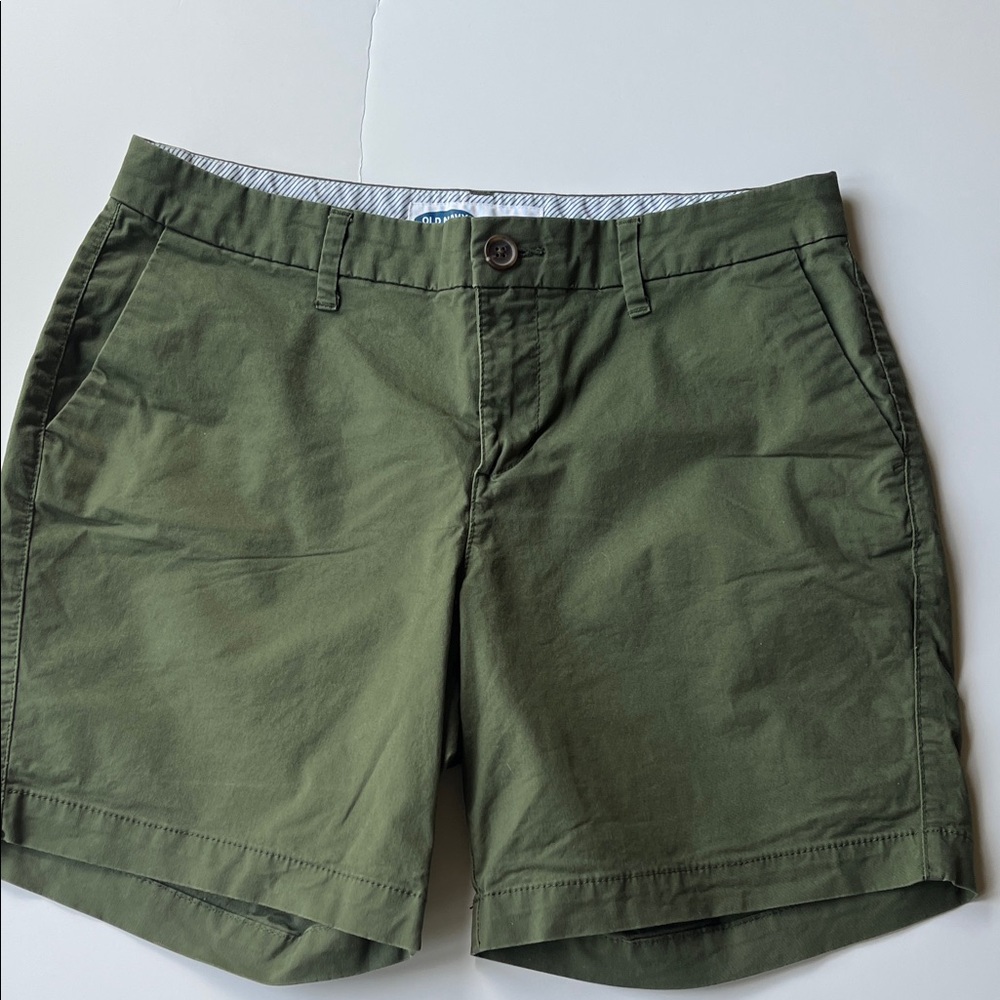 Old Navy Olive Green Casual Shorts